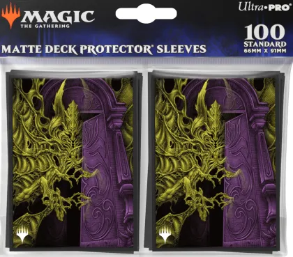 Ultra Pro Magic: The Gathering - Duskmourn: House of Horror Sleeves: Valgavoth, Terror Eater (100 stuks)
