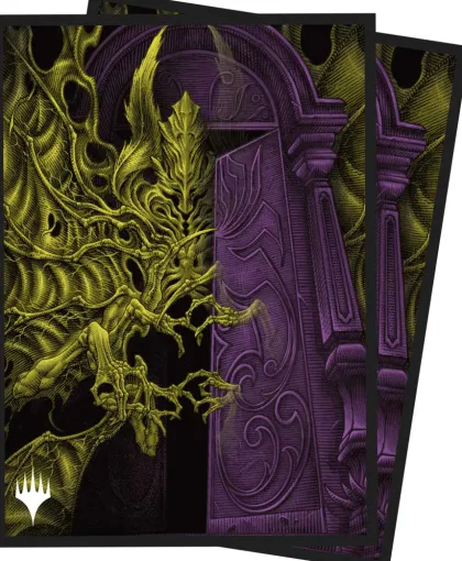 Ultra Pro Magic: The Gathering - Duskmourn: House of Horror Sleeves: Valgavoth, Terror Eater (100 stuks)