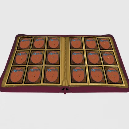 Ultra Pro Magic: The Gathering - Outlaws of Thunder Junction Premium Zippered 9-Pocket Pro Binder