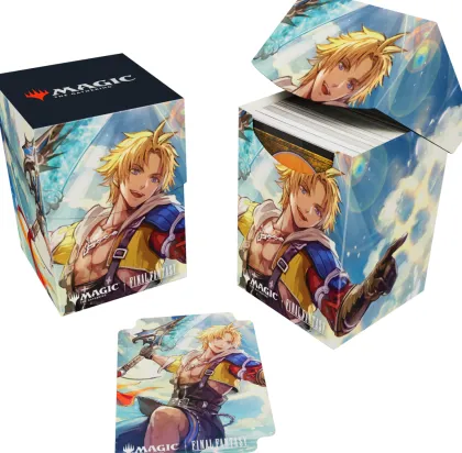 Ultra Pro Magic: The Gathering - Final Fantasy Commander Pro 100+ Deckbox: Tidus, Yuna's Guardian