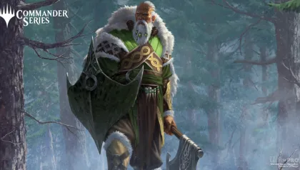Ultra Pro Magic: The Gathering - Commander Series Stitched Playmat: Fynn, the Fangbearer