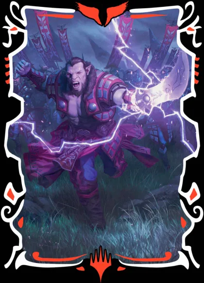 Ultra Pro Magic: The Gathering - Tarkir: Dragonstorm Commander Sleeves: Mardu (100 stuks)