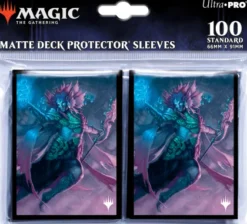 Ultra Pro Magic: The Gathering - The Lost Caverns of Ixalan Commander Sleeves: Hakbal of the Surging Soul (100 stuks)