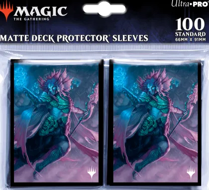 Ultra Pro Magic: The Gathering - The Lost Caverns of Ixalan Commander Sleeves: Hakbal of the Surging Soul (100 stuks)