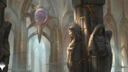 Ultra Pro Magic: The Gathering - Ravnica Remastered Playmat: Godless Shrine