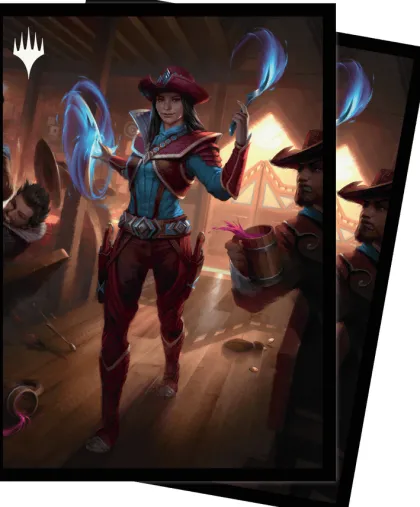 Ultra Pro Magic: The Gathering - Outlaws of Thunder Junction Commander Sleeves: Stella Lee, Wild Card (100 stuks)
