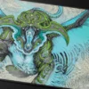 Ultra Pro Magic: The Gathering - Tarkir: Dragonstorm Stitched Playmat: Temur