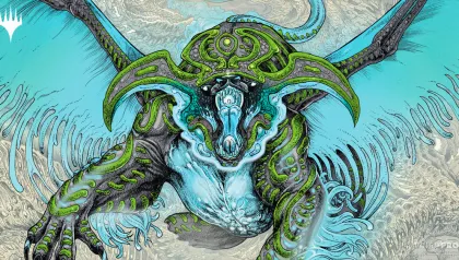 Ultra Pro Magic: The Gathering - Tarkir: Dragonstorm Stitched Playmat: Temur