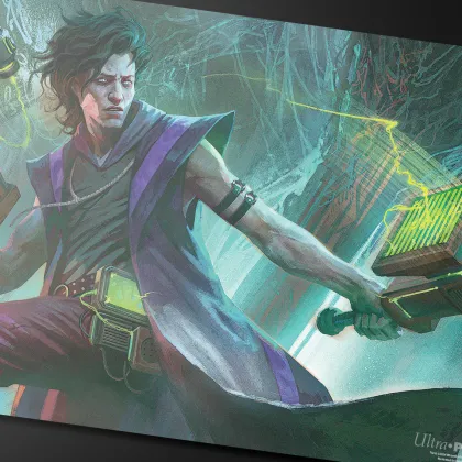 Ultra Pro Magic: The Gathering - Duskmourn: House of Horror Commander Playmat: Winter, Cynical Opportunist