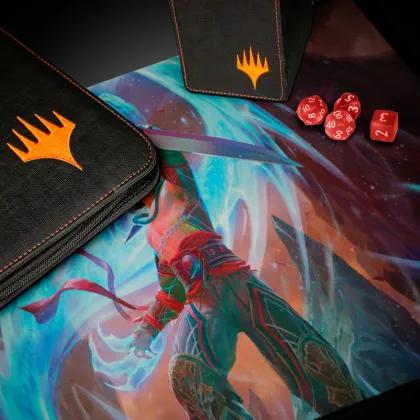 Ultra Pro Magic: The Gathering - Tarkir: Dragonstorm Playmat: Sarkhan, Dragon Ascendant