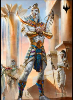 Ultra Pro Magic: The Gathering - Aetherdrift Commander Sleeves: Temmet, Naktamun's Will (100 stuks)