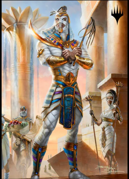Ultra Pro Magic: The Gathering - Aetherdrift Commander Sleeves: Temmet, Naktamun's Will (100 stuks)