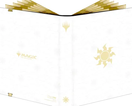 Ultra Pro Magic: The Gathering - Mana 8 9-Pocket PRO Binder: Plains