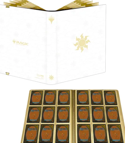 Ultra Pro Magic: The Gathering - Mana 8 9-Pocket PRO Binder: Plains