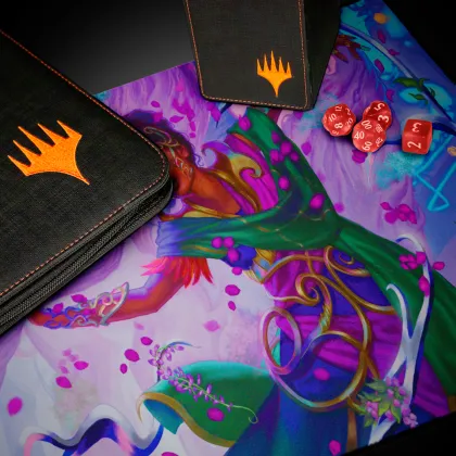 Ultra Pro Magic: The Gathering - Aetherdrift Commander Playmat: Saheeli, Radiant Creator