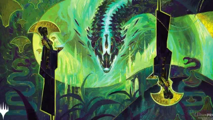 Ultra Pro Magic: The Gathering - Tarkir: Dragonstorm Playmat: Sultai