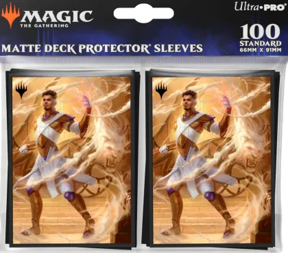 Ultra Pro Magic: The Gathering - Aetherdrift Sleeves: Basri, Tomorrow's Champion (100 stuks)