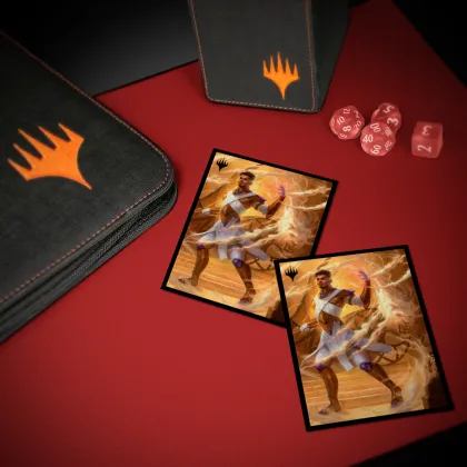 Ultra Pro Magic: The Gathering - Aetherdrift Sleeves: Basri, Tomorrow's Champion (100 stuks)