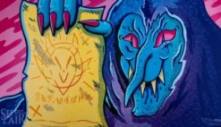 Ultra Pro Magic: The Gathering - Secret Lair: Goblin & Squabblin' Playmat: Goblin Recruiter