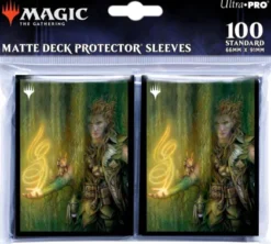 Ultra Pro Magic: The Gathering - Murders at Karlov Manor Commander Sleeves: Kaust, Eyes of the Glade (100 stuks)