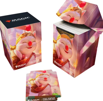 Ultra Pro Magic: The Gathering - Final Fantasy Pro 100+ Deckbox: Stiltzkin, Moogle Merchant