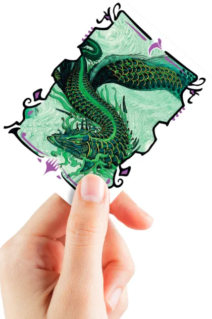 Ultra Pro Magic: The Gathering - Tarkir: Dragonstorm APEX Sleeves: Sultai (100 stuks)