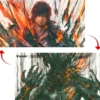 Ultra Pro Magic: The Gathering - Final Fantasy Premium Double-Sided Playmat: Clive, Ifrit's Dominant / Ifrit, Warden of Inferno