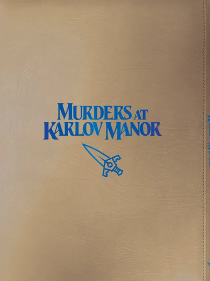 Ultra Pro Magic: The Gathering - Murders at Karlov Manor Premium Zippered 9-Pocket Pro Binder