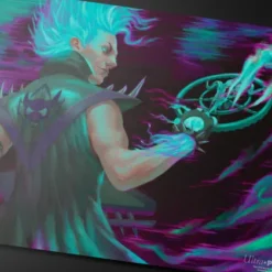 Ultra Pro Magic: The Gathering - Aetherdrift Playmat: Winter, Cursed Rider