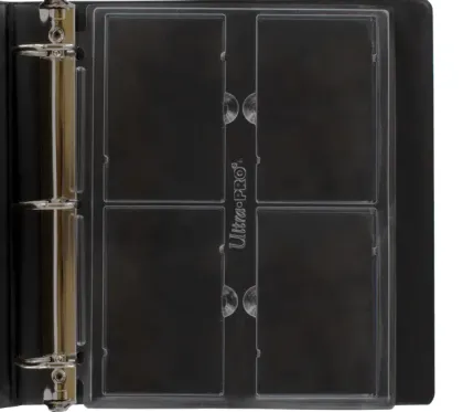 Ultra Pro - 4-Pocket Pages for Graded Beckett Slabs (1 stuk)