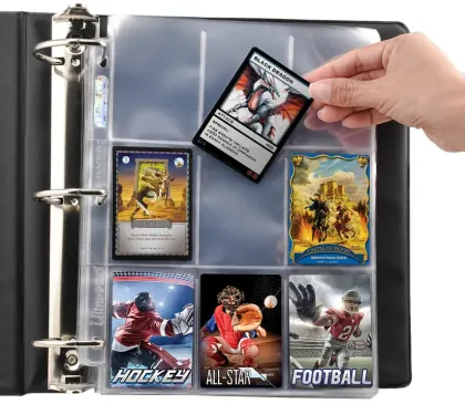 Ultra Pro - 9-Pocket Pages Top Loading Clear Silver Series (25 stuks)