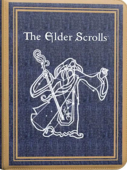 Ultra Pro - 9-Pocket Zippered Pro Binder: The Elder Scrolls - Mages Guild