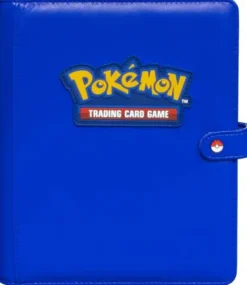 Ultra Pro Pokemon - Premium 4-Pocket Snap Binder: Blue