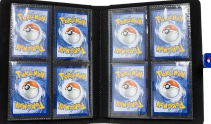 Ultra Pro Pokemon - Premium 4-Pocket Snap Binder: Blue