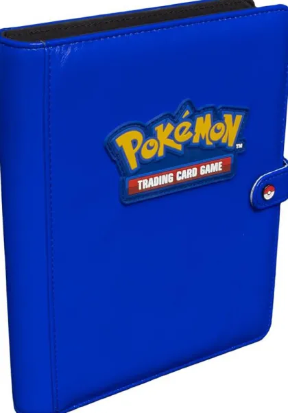 Ultra Pro Pokemon - Premium 4-Pocket Snap Binder: Blue
