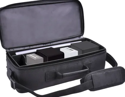 Ultra Pro - Portable Deluxe Gaming Trove: Black