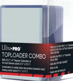 Ultra Pro - Toploader Combo Box (incl. 25 toploaders)