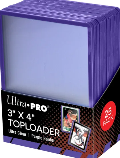 Ultra Pro - Toploaders: Purple (25 stuks)