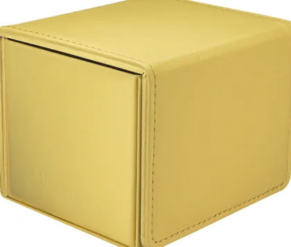 Ultra Pro - Vivid Alcove Edge Deckbox: Yellow