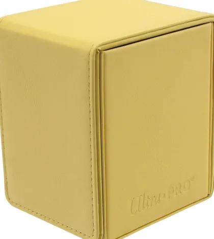 Ultra Pro - Vivid Alcove Flip Deckbox: Yellow