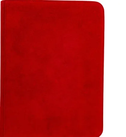 Ultra Pro - Vivid Deluxe 9-Pocket Zippered Pro Binder: Red