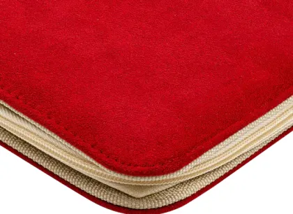 Ultra Pro - Vivid Deluxe 9-Pocket Zippered Pro Binder: Red