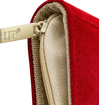Ultra Pro - Vivid Deluxe 9-Pocket Zippered Pro Binder: Red
