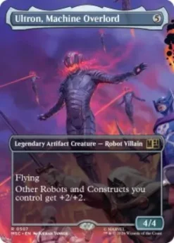 Ultron, Machine Overlord (borderless) - Marvel Super Heroes Commander Varianten