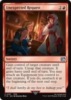 Unexpected Request (foil) - Final Fantasy