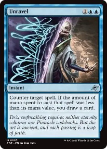 Unravel (foil) - Edge of Eternities