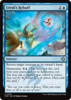 Ureni's Rebuff (foil) - Tarkir: Dragonstorm