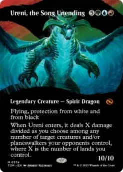 Ureni, the Song Unending (#374) (foil) (borderless) - Tarkir: Dragonstorm Varianten