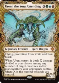 Ureni, the Song Unending (#321) (showcase) - Tarkir: Dragonstorm Varianten