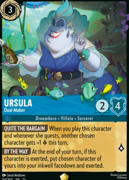 Ursula, Deal Maker (foil) - Wilds Unknown